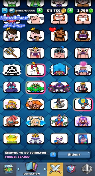 خرید و فروش اکانت کلش رویال