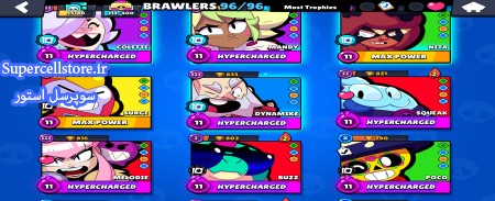 خرید و فروش اکانت کلش رویال