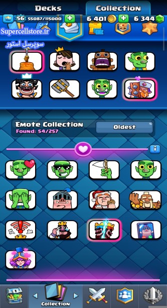 خرید و فروش اکانت کلش رویال