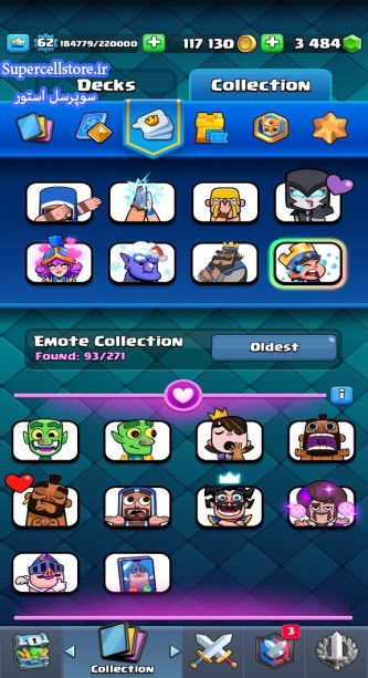 خرید و فروش اکانت کلش رویال