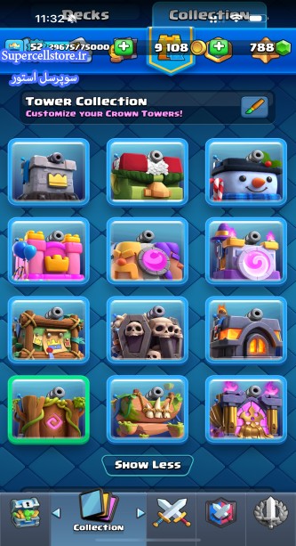 خرید و فروش اکانت کلش رویال