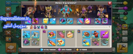 خرید و فروش اکانت کلش رویال