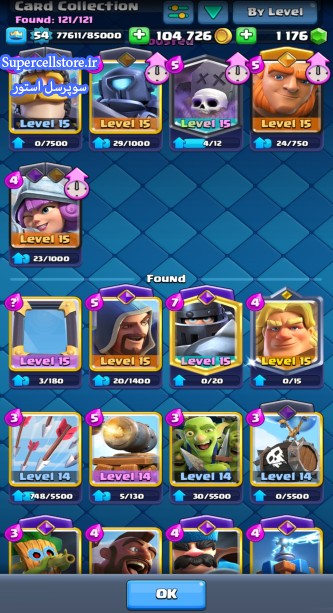 خرید و فروش اکانت کلش رویال