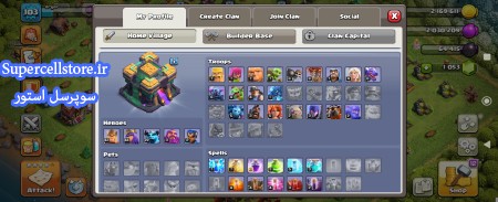 خرید و فروش اکانت کلش رویال