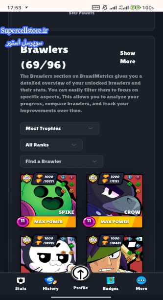 خرید و فروش اکانت کلش رویال