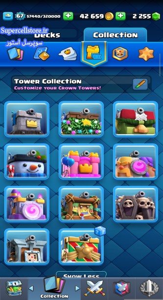 خرید و فروش اکانت کلش رویال